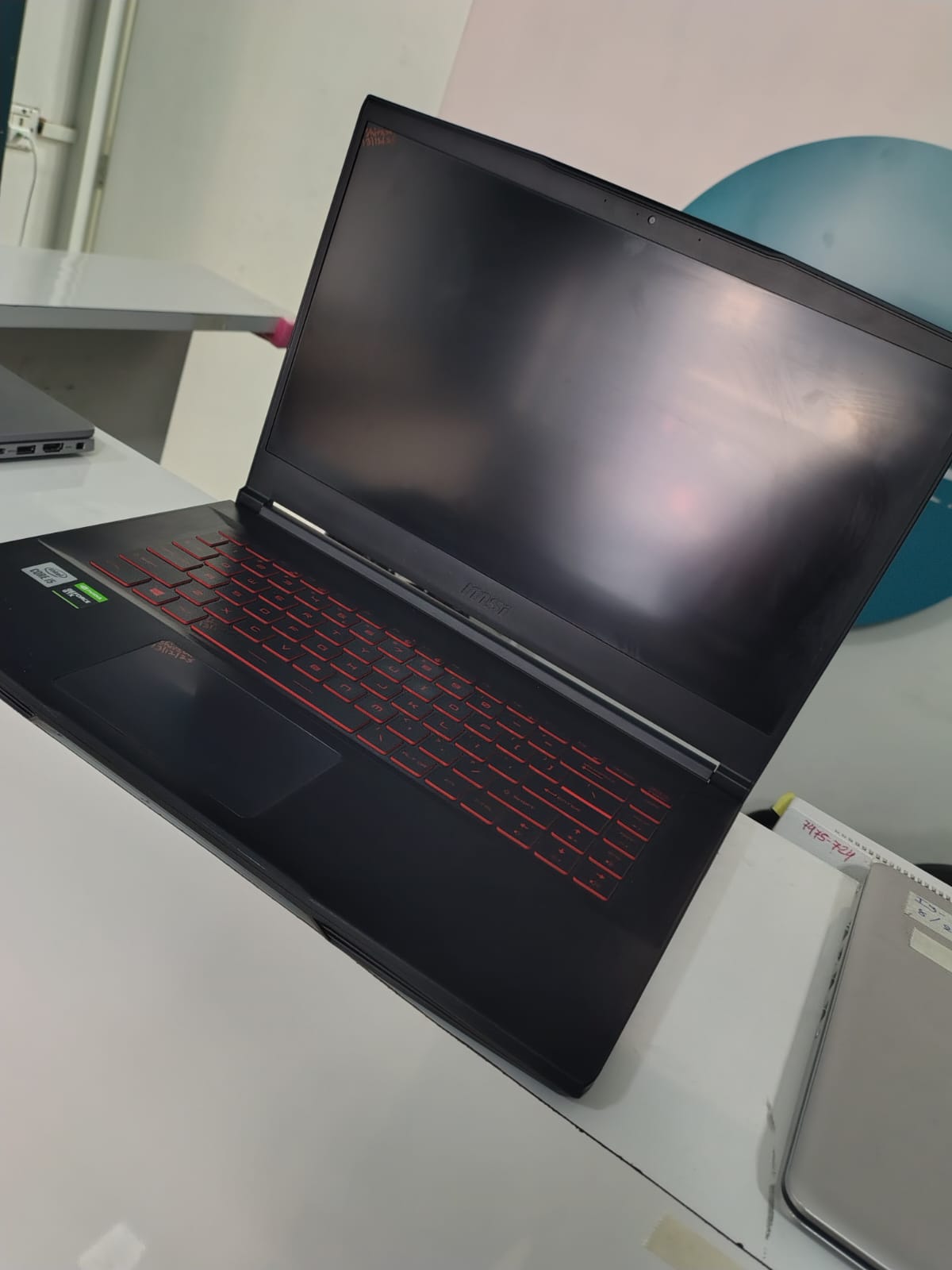 Gaming Laptop MSI GF63 Thin 10SC (MS-16R) Intel i5 10th Gen | NVIDIA GeForce GTX 1650 4GB GDDR5 Dedicated | Red Light keyboard